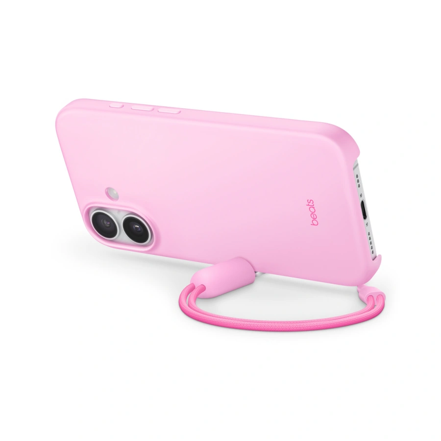 Чехол для iPhone 17 Beats Kickstand Case with MagSafe and Camera Control - Pebble Pink (MGY64)