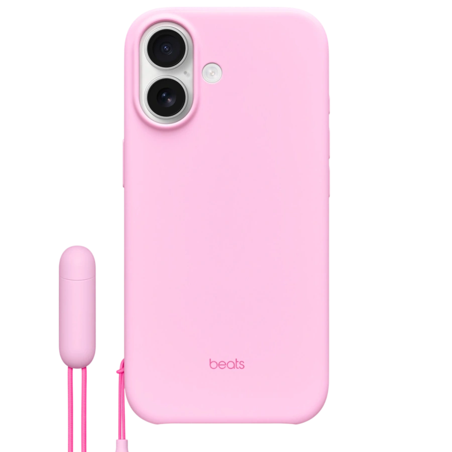 Чехол для iPhone 17 Beats Kickstand Case with MagSafe and Camera Control - Pebble Pink (MGY64)