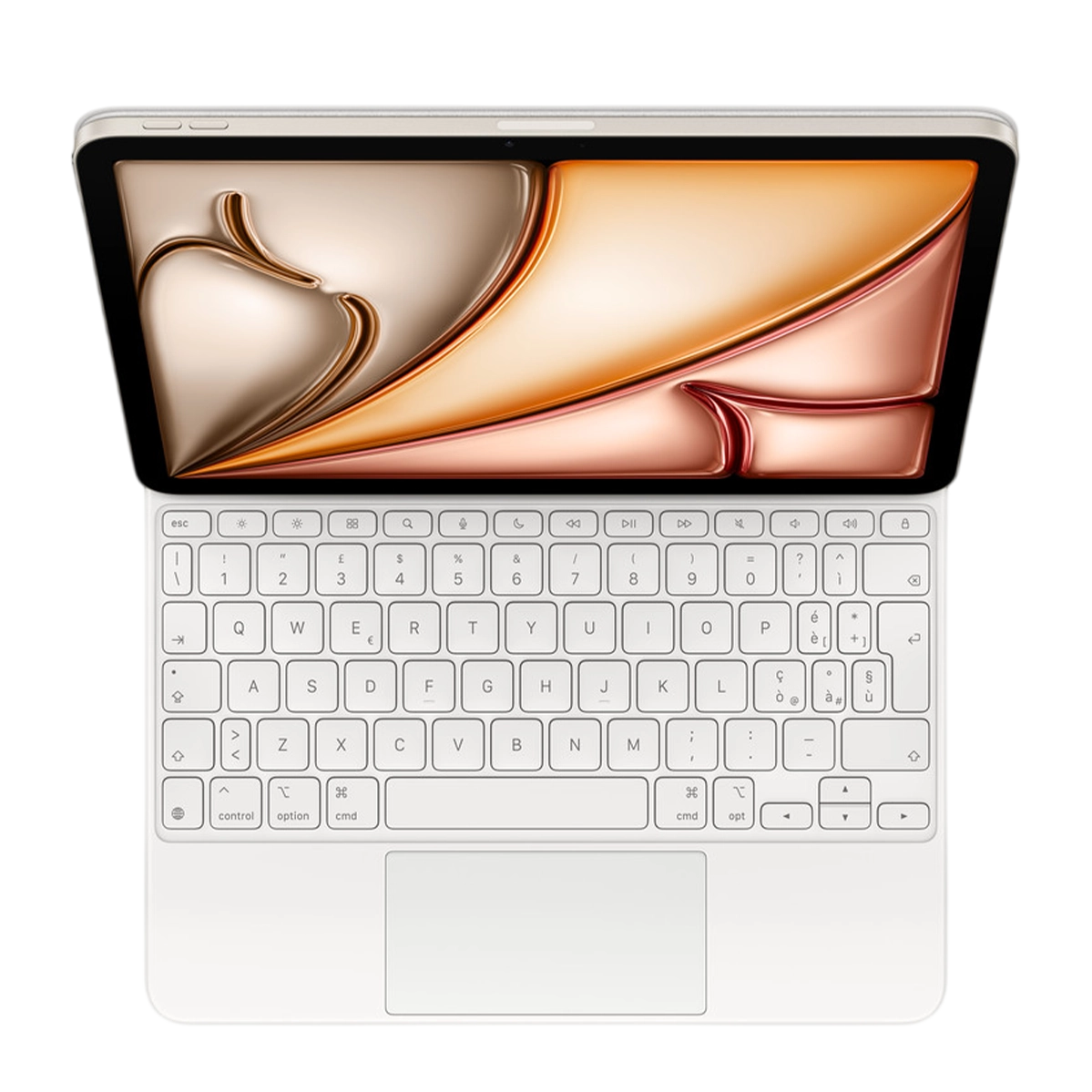 Чехол-клавиатура Apple Magic Keyboard for iPad Air 11" [M3 and M2] & iPad Air [4th and 5th generation] - White - Italian (MDFV4T/A)