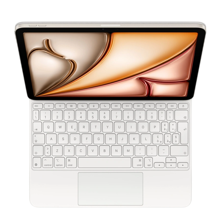 Чохол-клавіатура Apple Magic Keyboard for iPad Air 11" [M2-M4] & iPad Air [4th and 5th generation] - White - Italian (MDFV4T/A)