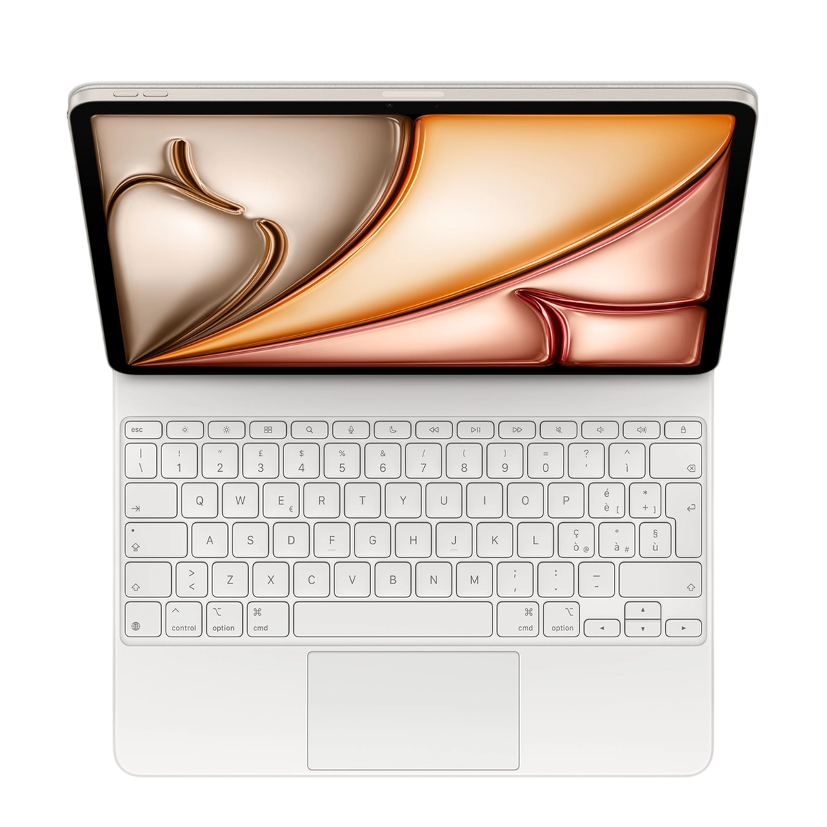 Чехол-клавиатура Apple Magic Keyboard for iPad Air 13" [M3 and M2] - White - Italian (MDFW4T/A)