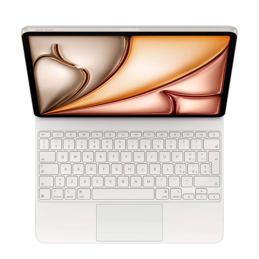Чохол-клавіатура Apple Magic Keyboard for iPad Air 13" [M2-M4] - White - Italian (MDFW4T/A)