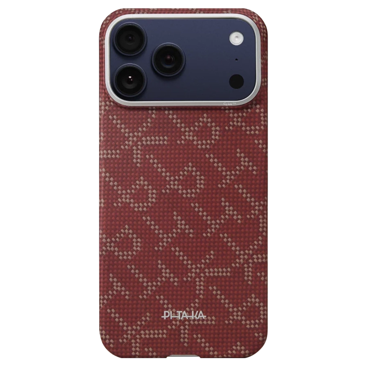 Чохол Pitaka PTK Leaping with PitaTap for iPhone 17 Pro - Gold Red