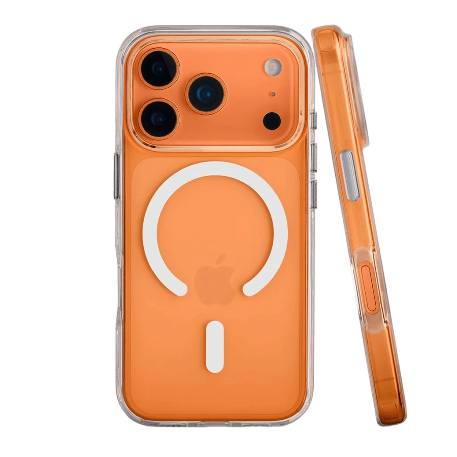 Чехол Rock Crystal Series Case with MagSafe for iPhone 17 Pro Max - Transparent