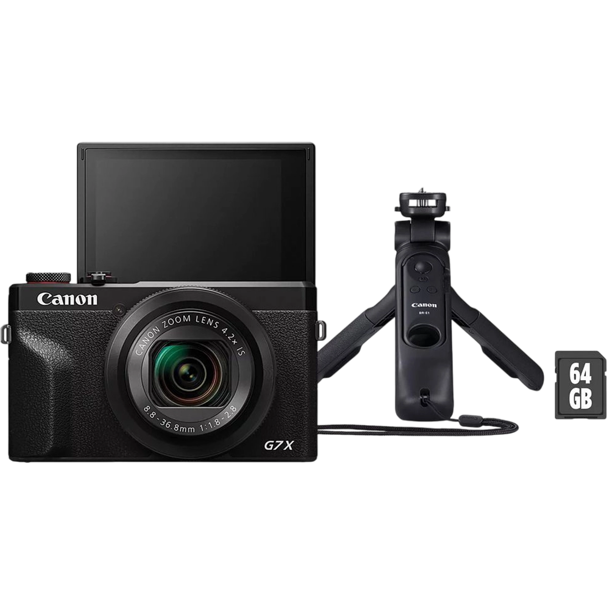 Фотоапарат Canon PowerShot G7 X Mark III - Black [VLogger Kit] (3637C029)