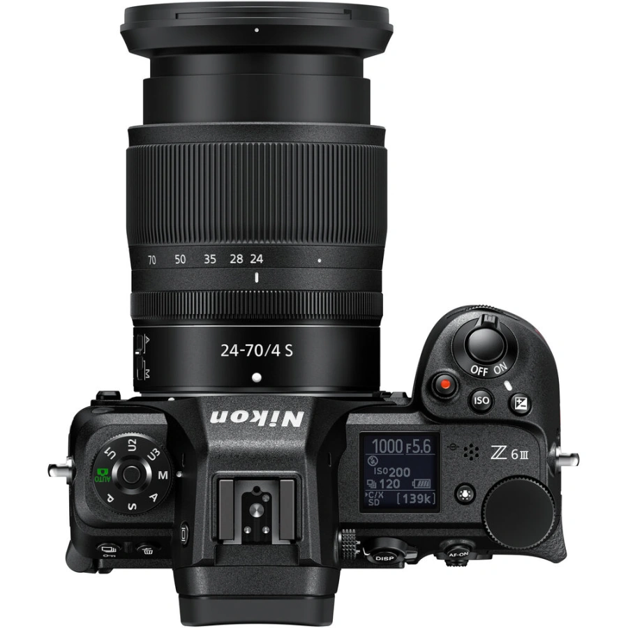Фотоаппарат Nikon Z6 III kit [Z 24-70mm] f/4 S (VOA130K001)