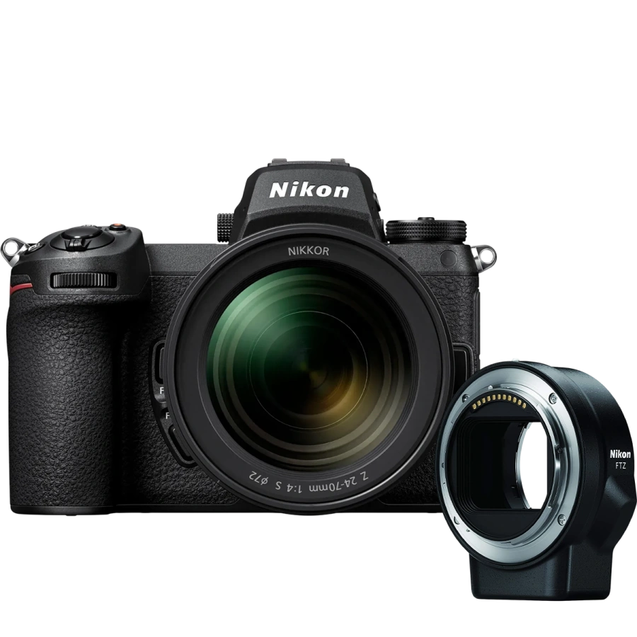 Фотоапарат Nikon Z7 II kit [24-70mm] + FTZ Mount Adapter (VOA070K003)