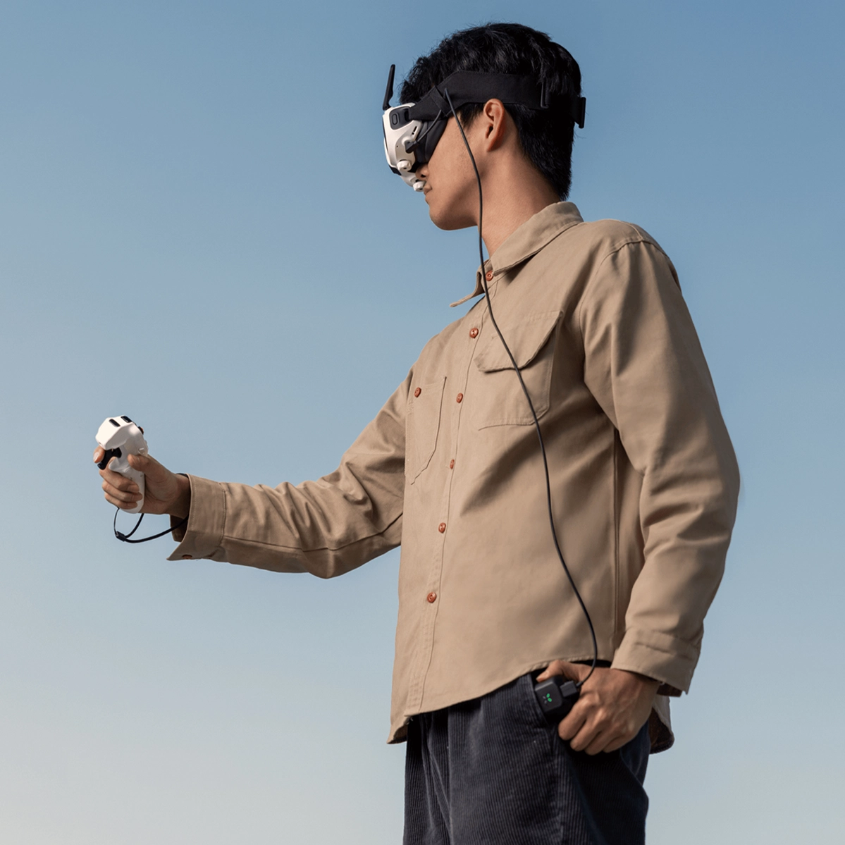 Кабель Antigravity USB-C to DC Power Cable for Vision Goggles 1.2 m/3.9 ft (CINSBBLE-01)