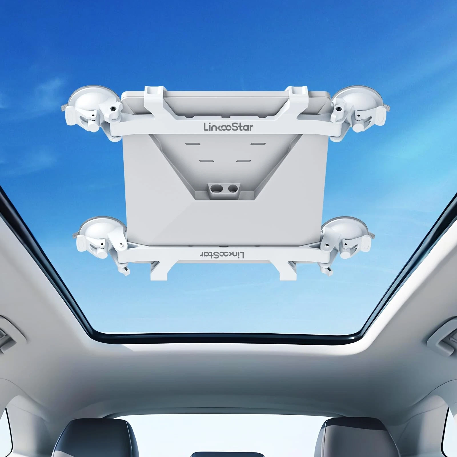 Кріплення на присосках на люк, переднє та заднє скло авто Starlink Mini Mount для StarLink Mini