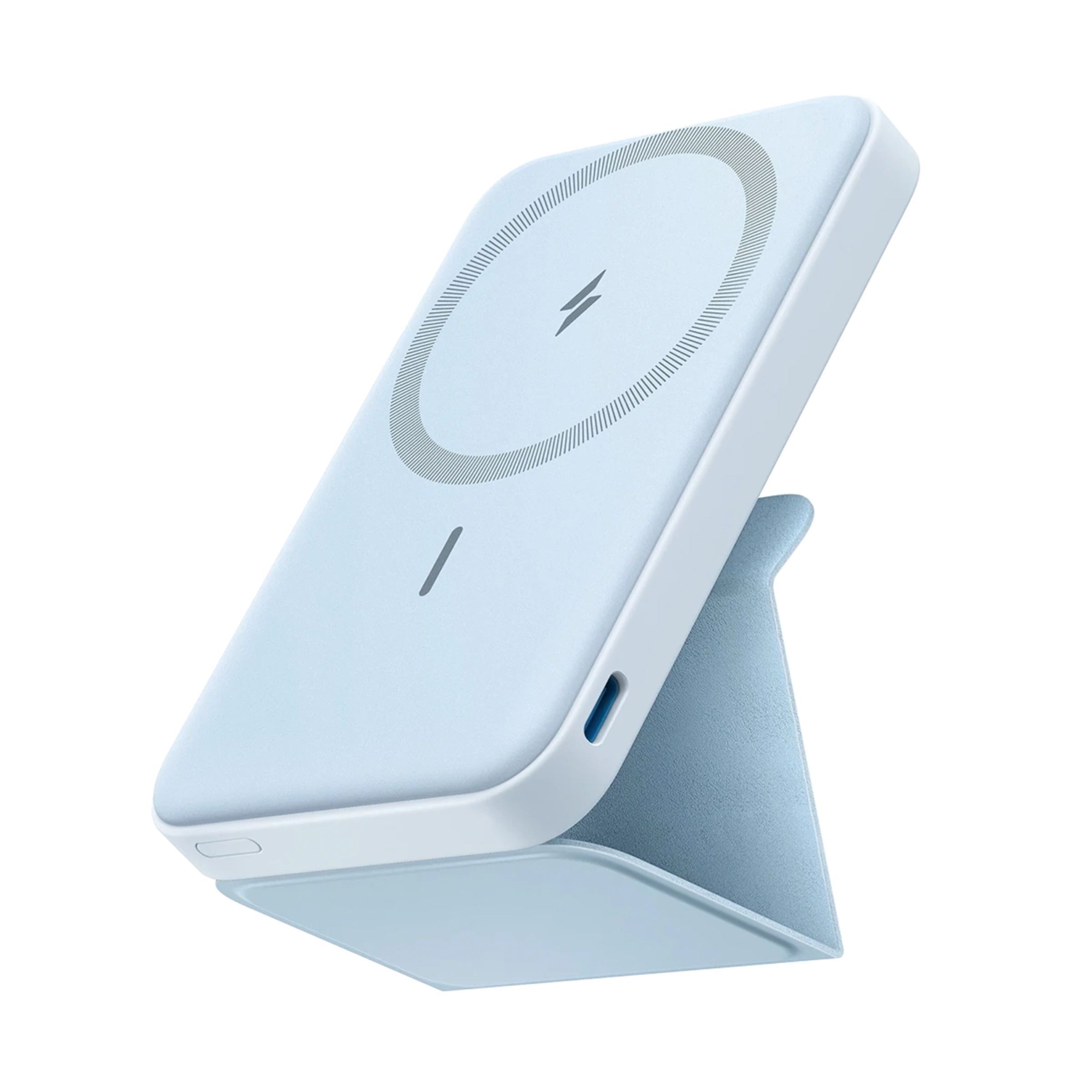 Магнитный павербанк Anker 622 Magnetic Battery 5000mAh [MagGo with Stand] - Misty Blue (A1614031)