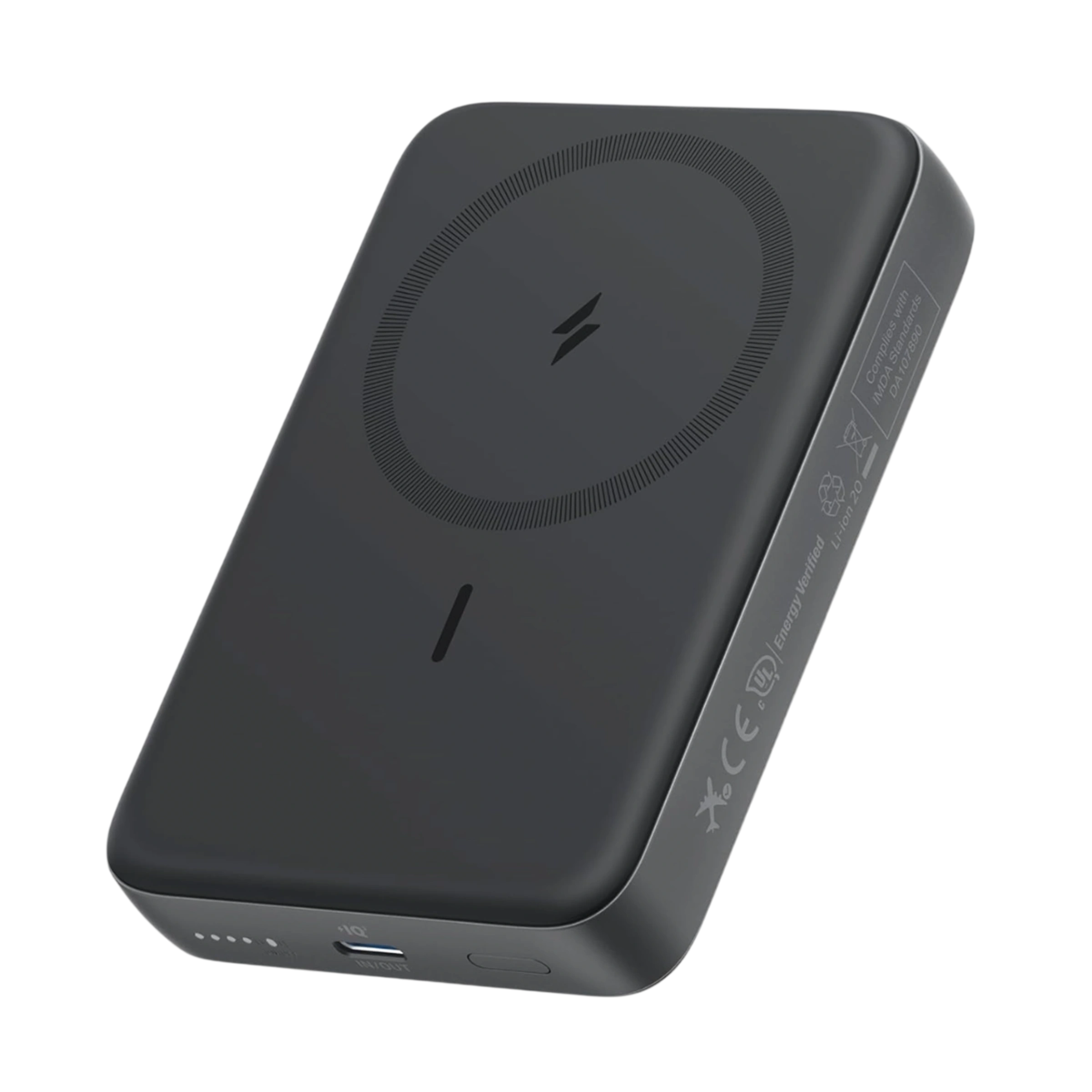 Магнитный павербанк Anker Zolo Magnetic Power Bank 10000mAh 30W - Black (A1684011)