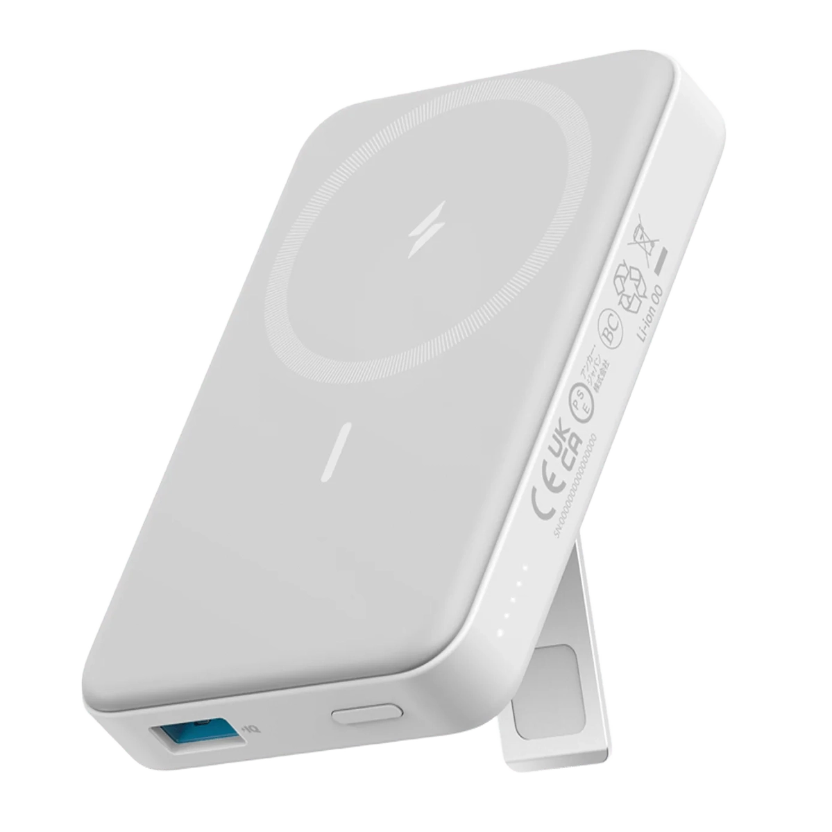 Магнитный павербанк Anker 633 Magnetic Battery 10000mAh 20W [MagGo with Stand] - Dolomite White (A1641021)