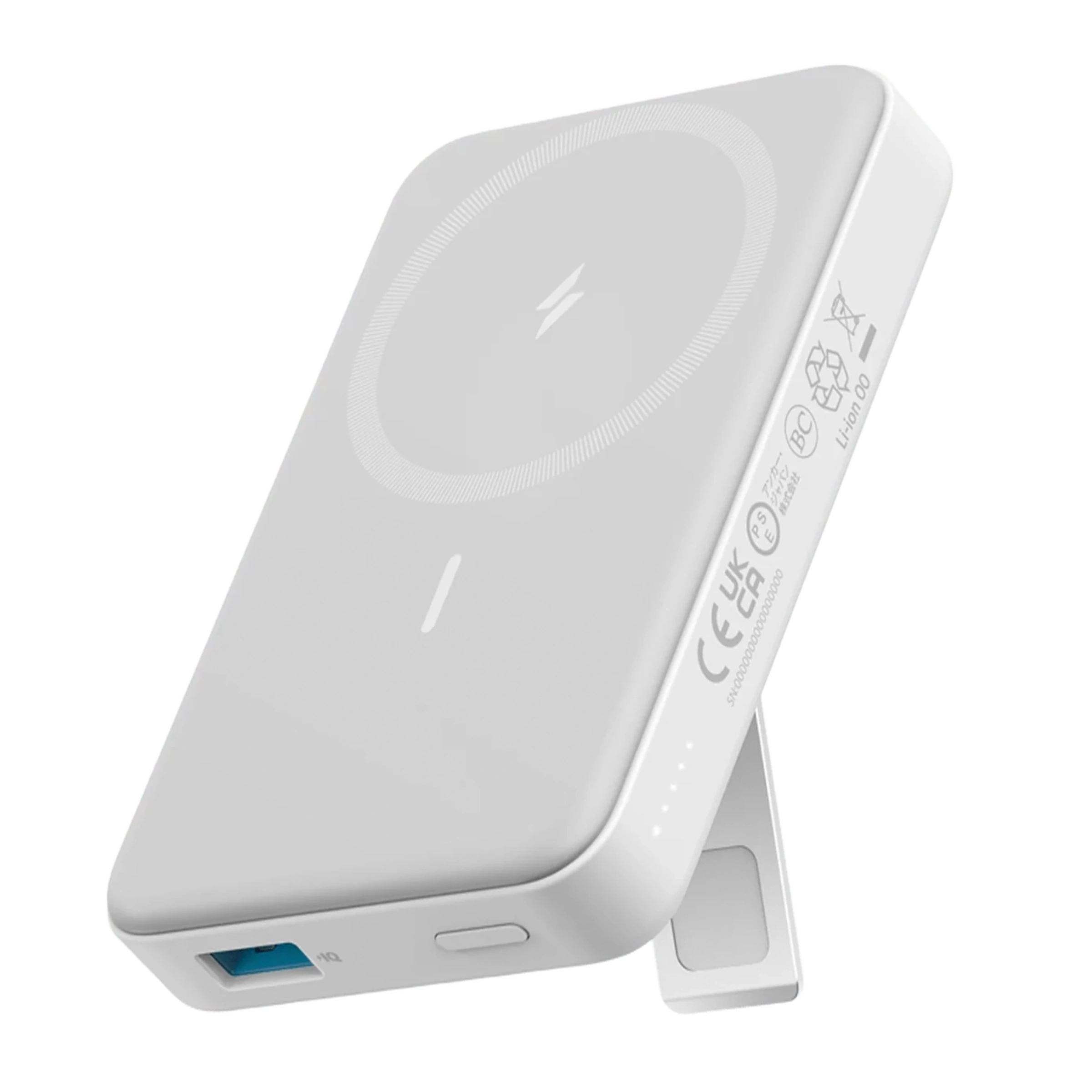 Магнитный павербанк Anker 633 Magnetic Battery 10000mAh 20W [MagGo with Stand] - Dolomite White (A1641021)