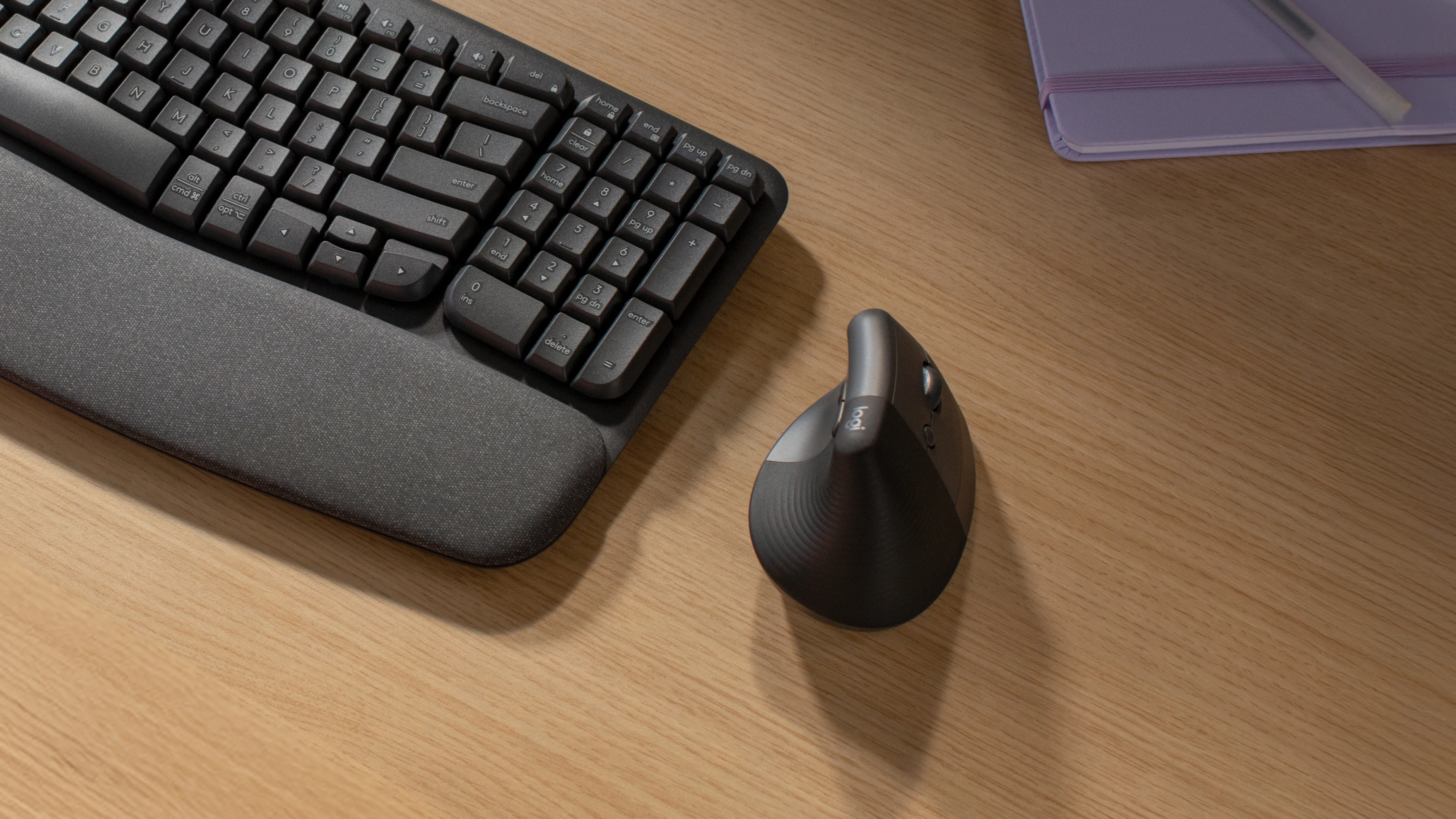Миша Logitech Lift Vertical Ergonomic Mouse - Graphite (910-006473)