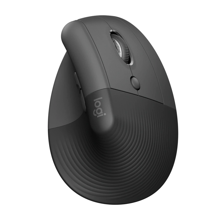 Миша Logitech Lift Vertical Ergonomic Mouse - Graphite (910-006473)