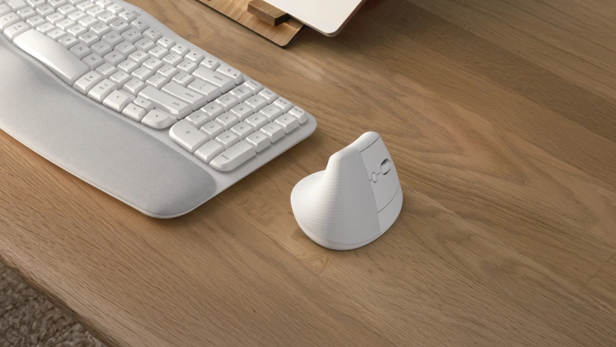 Миша Logitech Lift Vertical Ergonomic Mouse - Off-White (910-006475)