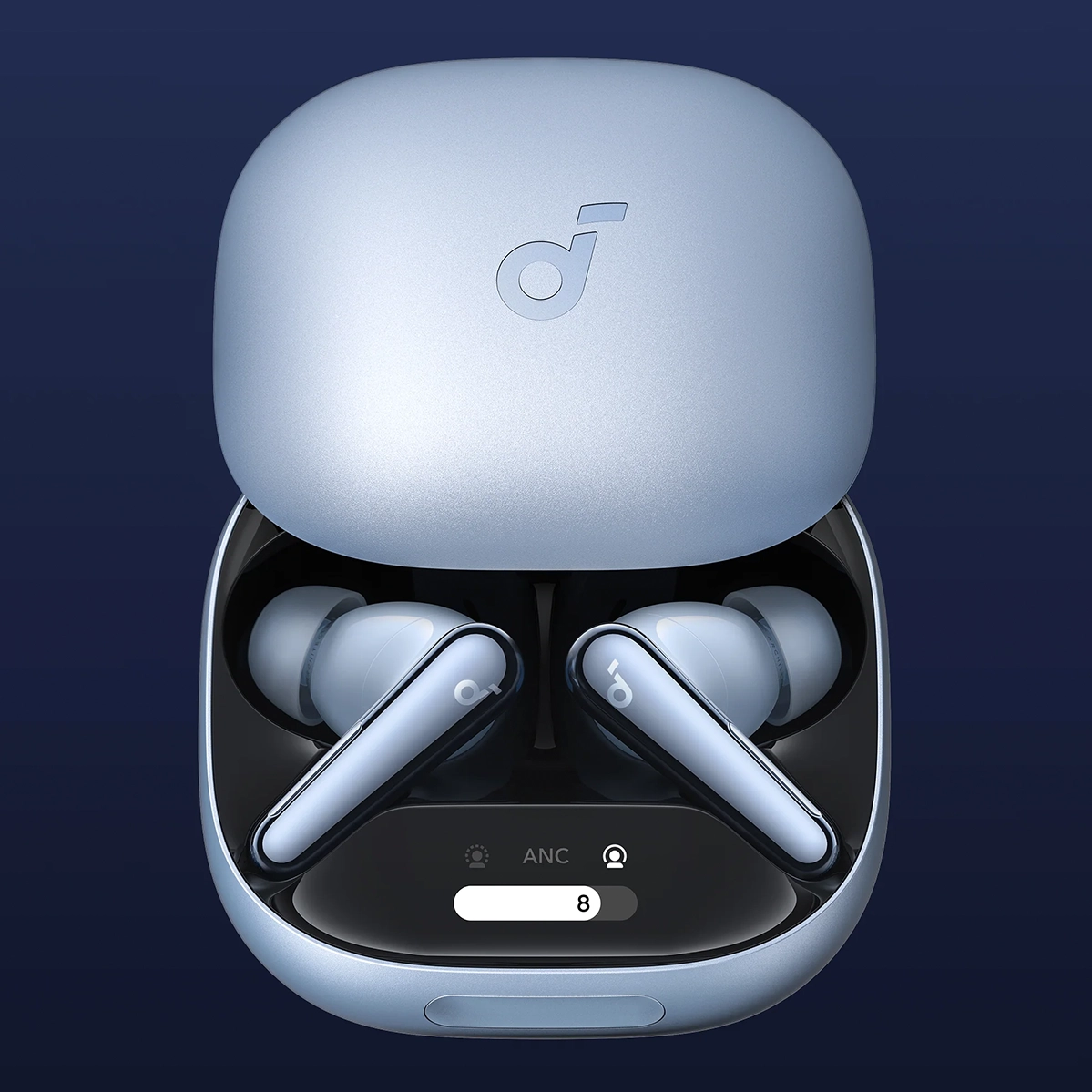 Навушники Anker SoundCore Liberty 4 Pro - Light Blue (A3954G31)