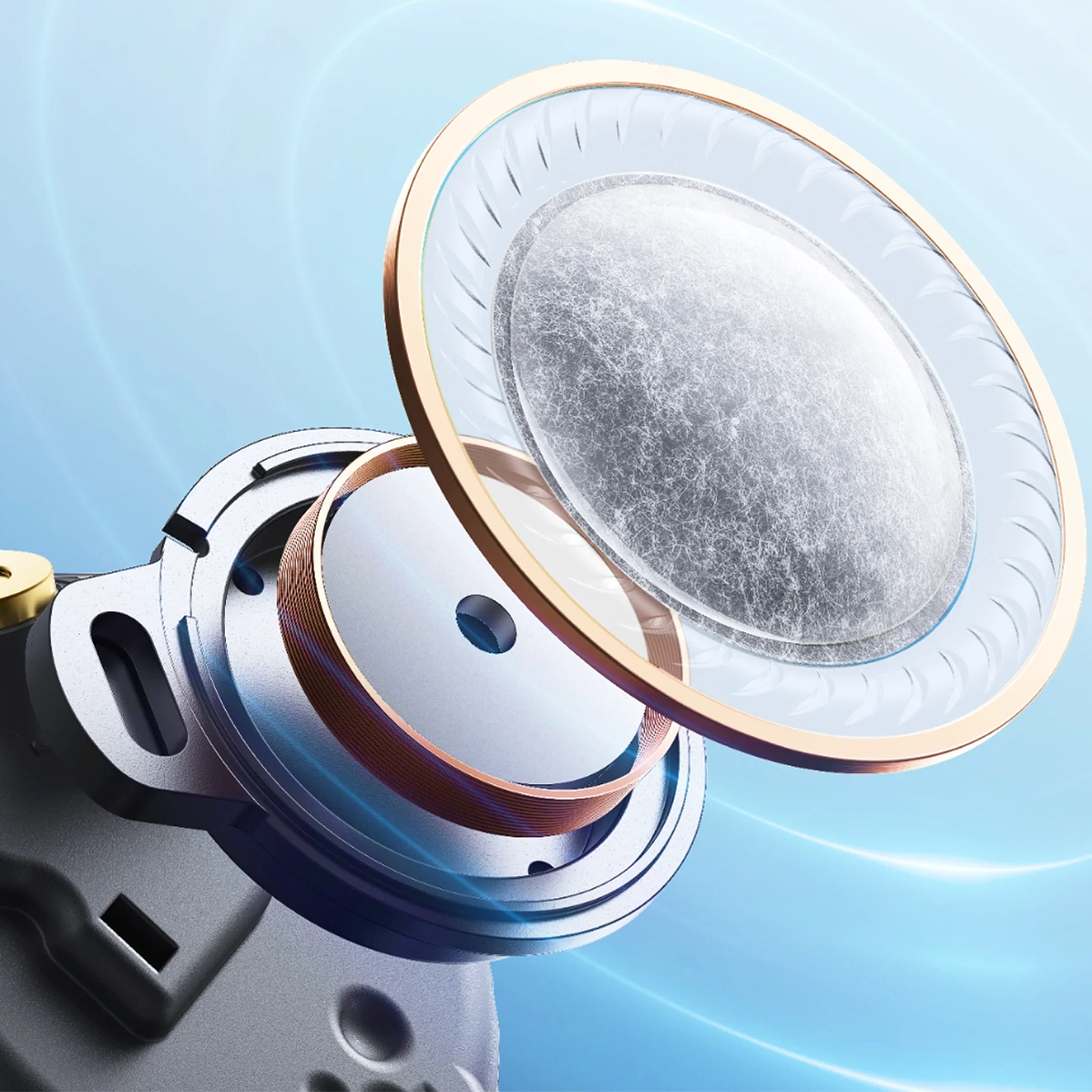 Навушники Anker SoundCore Liberty 5 with Dolby Audio - Apricot (A3957G51)