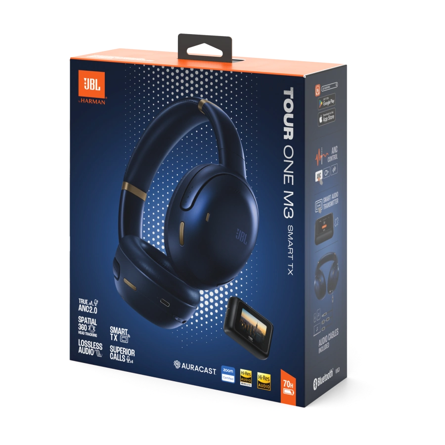 Наушники JBL Tour One M3 SMART TX - Blue (JBLTOM3AVIBLU)