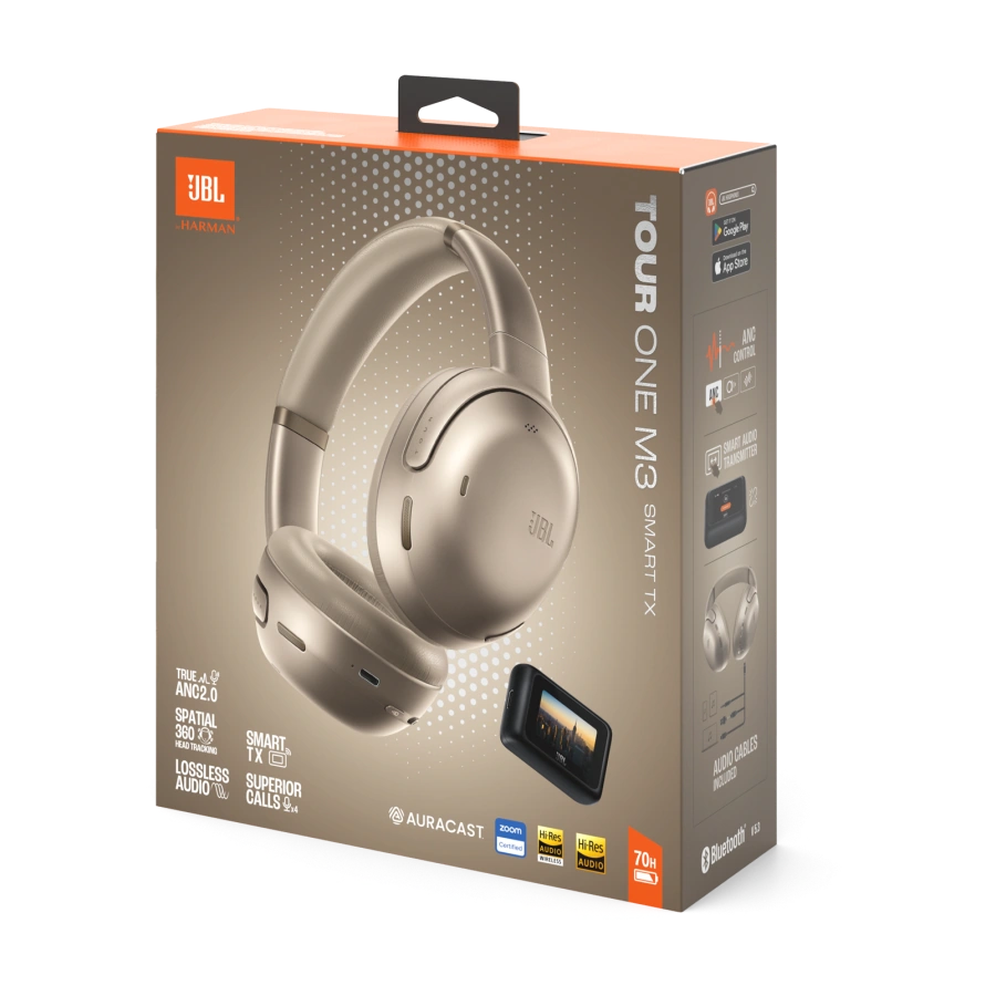 Навушники JBL Tour One M3 SMART TX - Mocha (JBLTOM3AVILTT)