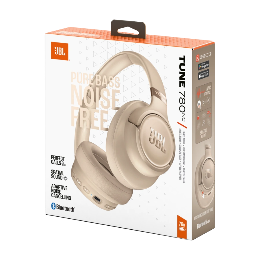 Навушники JBL Tune 780 NC - Beige (JBLT780NCBEG)