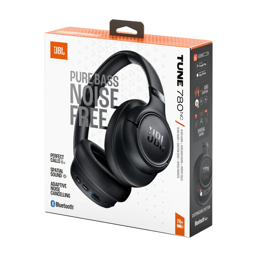 Навушники JBL Tune 780 NC - Black (JBLT780NCBLK)