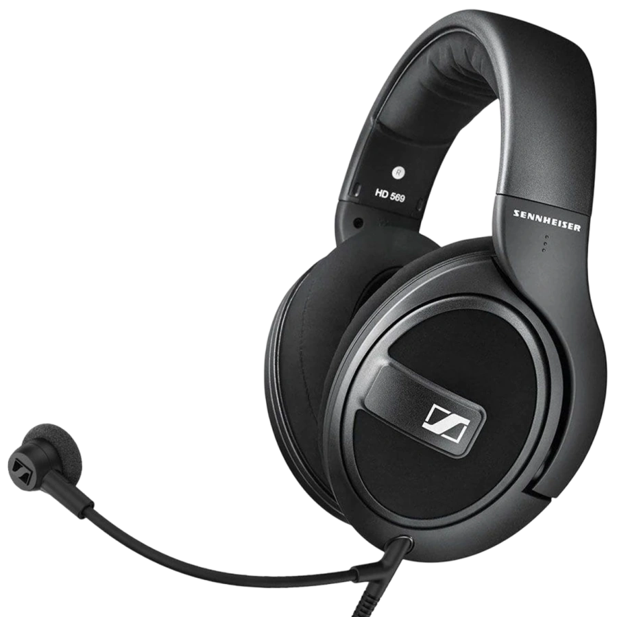 Навушники з додатковим мікрофоном Sennheiser HD 569 Headset Kit (506829-700456)