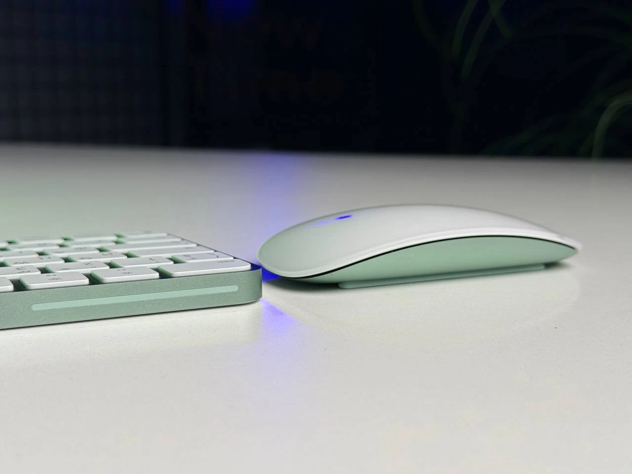 ВЖИВАНИЙ Б/У КОМПЛЕКТ Клавіатура Apple Magic Keyboard Green [Lightning] + Apple Magic Mouse [Lightning] - Стан: гарний | Акумулятор: 100% | Гарантія: 3 міс.