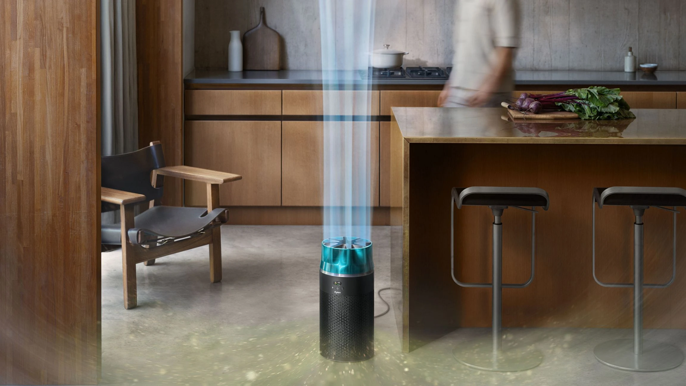 Очищувач повітря Dyson HushJet Purifier Compact HJ10 - Black/Teal EU