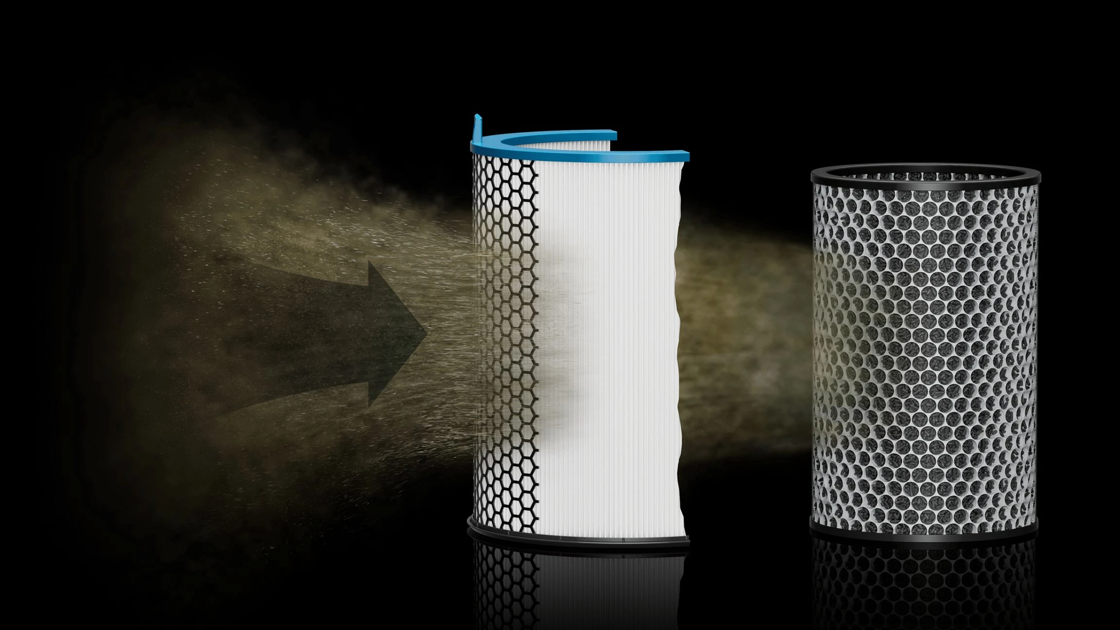 Очищувач повітря Dyson HushJet Purifier Compact HJ10 - Black/Teal EU