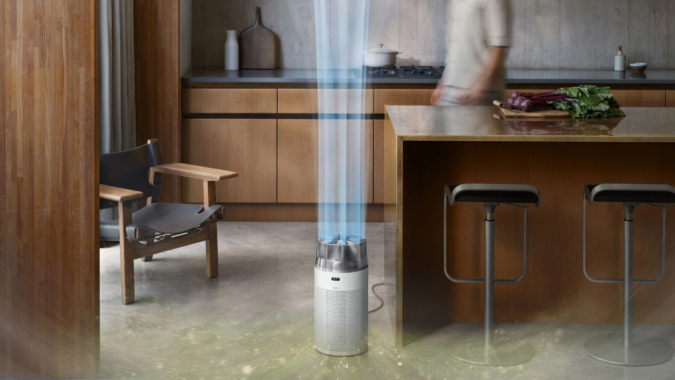 Очищувач повітря Dyson HushJet Purifier Compact HJ10 - White/Silver EU