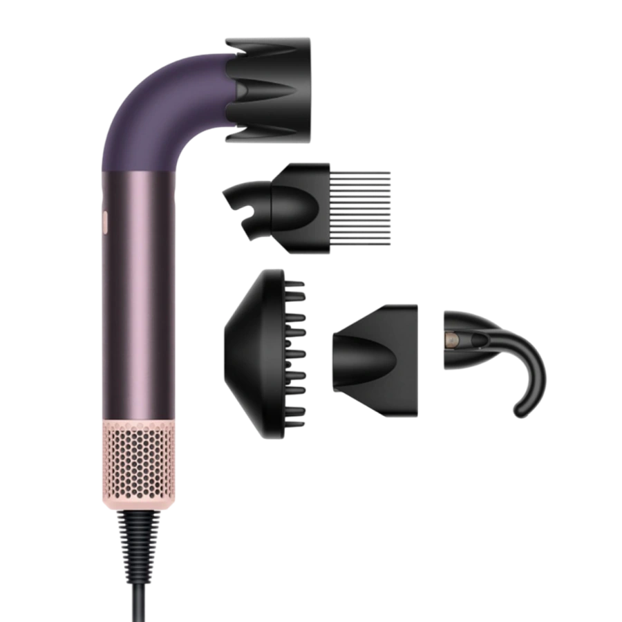 Професійний фен для волосся Dyson HD17 Supersonic r Professional Hair Dryer Curly+Coily - Jasper Plum (123486-01) EU