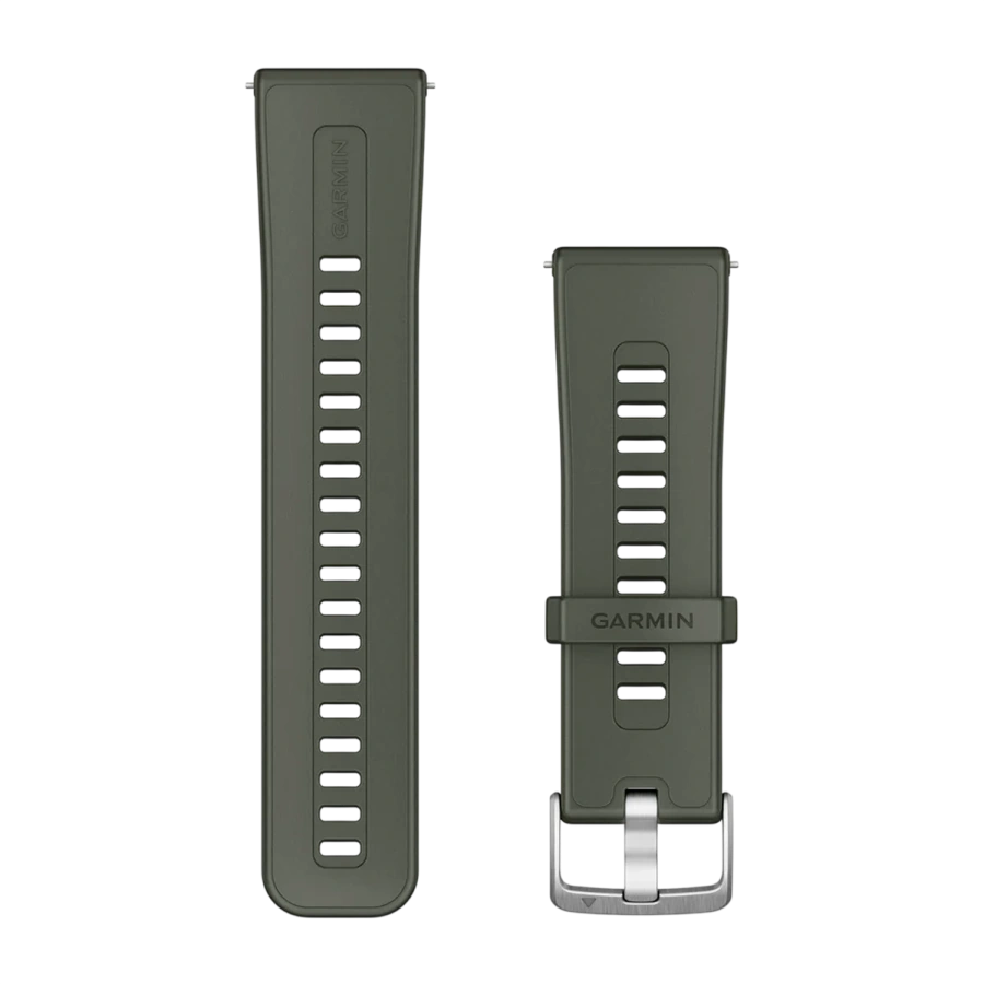 Ремешок Garmin Quick Release Silicone Band 24 mm - Moss (010-13907-01)