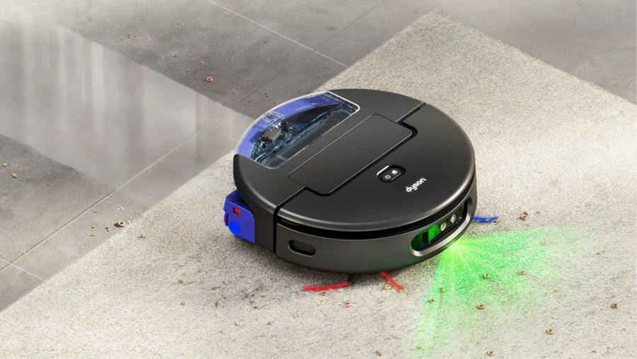 Робот-пилосос для вологого і сухого прибирання Dyson Spot+Scrub Ai (586183-01)