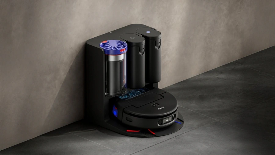 Робот-пилосос для вологого і сухого прибирання Dyson Spot+Scrub Ai (586183-01)