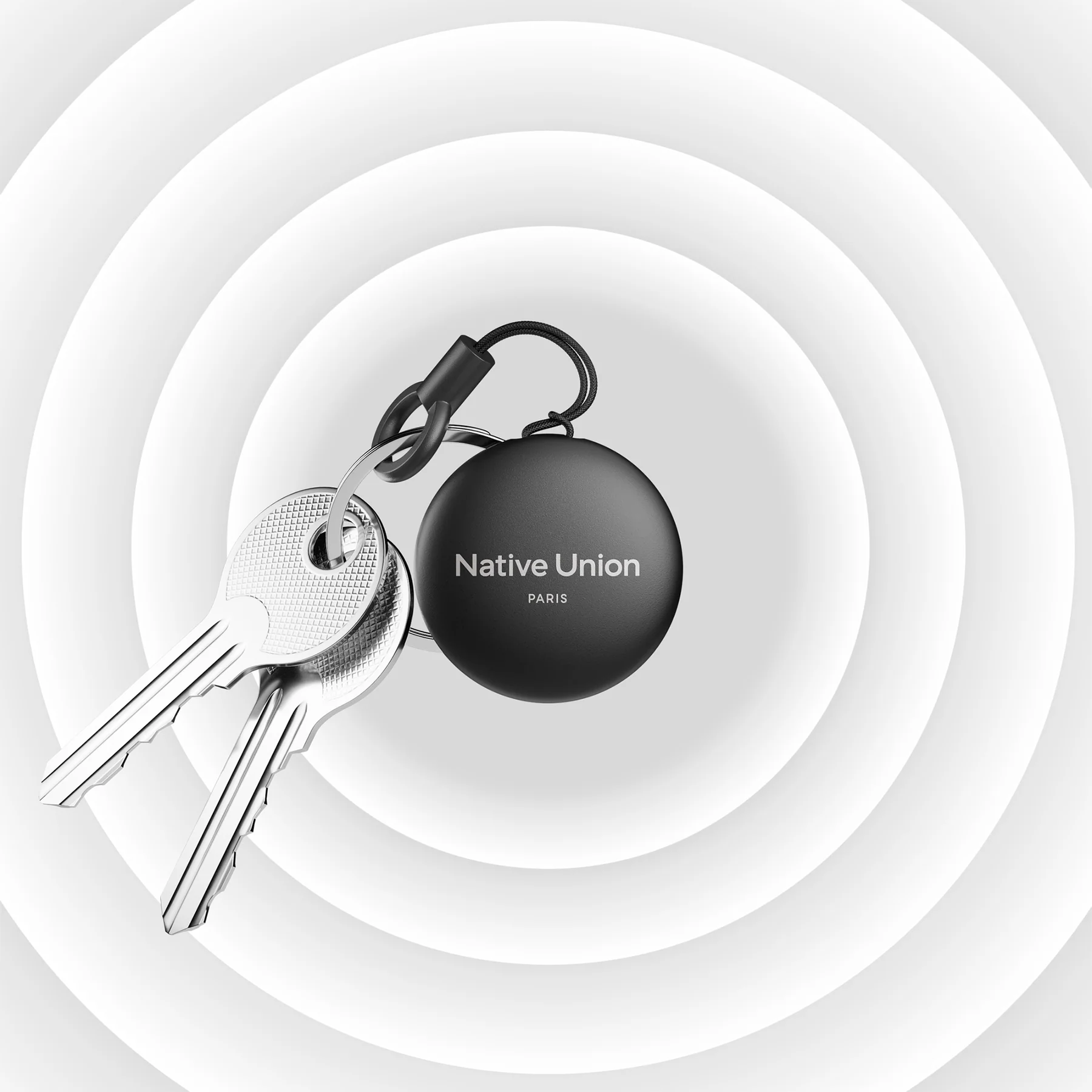 Трекер-брелок Native Union Find It з Apple FindMy - Black (FINDIT-TAG-BLK)