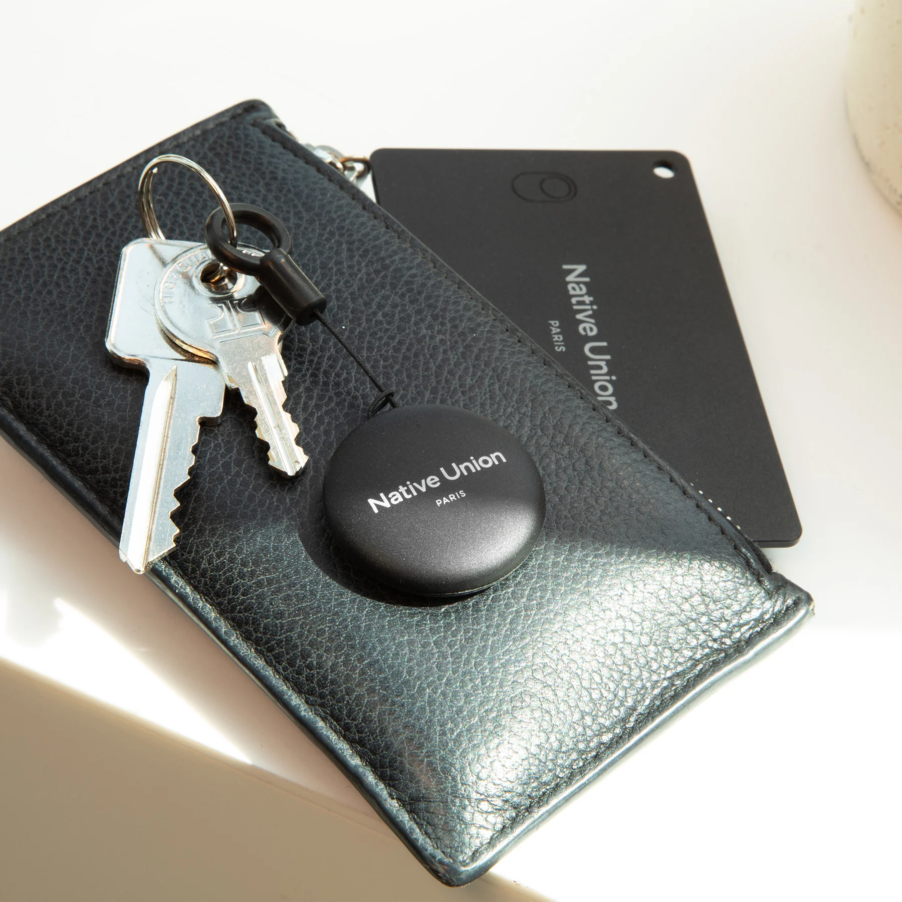 Трекер-брелок Native Union Find It з Apple FindMy - Black (FINDIT-TAG-BLK)