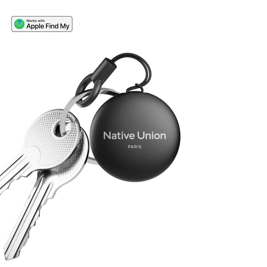 Трекер-брелок Native Union Find It з Apple FindMy - Black (FINDIT-TAG-BLK)
