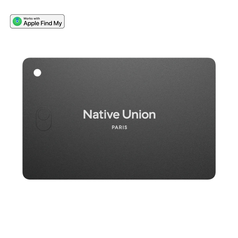 Трекер-картка Native Union Find It з Apple FindMy - Black (FINDIT-CARD-BLK)