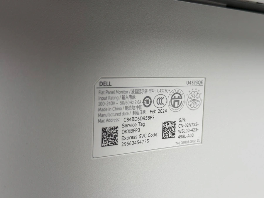 ВИТРИННЫЙ Монитор Dell UltraSharp 43 4K USB-C Hub Monitor U4323QE (210-BFIS) - Состояние: идеальное | Комплектация: полный | Гарантия: 3 мес.