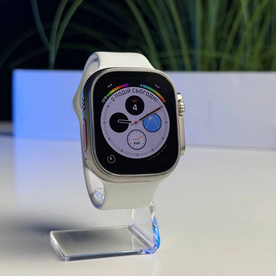 ВЖИВАНИЙ Б/У Apple Watch Ultra 2 GPS + Cellular 49mm Titanium Case (MREG3) - Состояние: хорошее | Аккумулятор: 93% | Комплектация: полный | Гарантия: 3 мес.