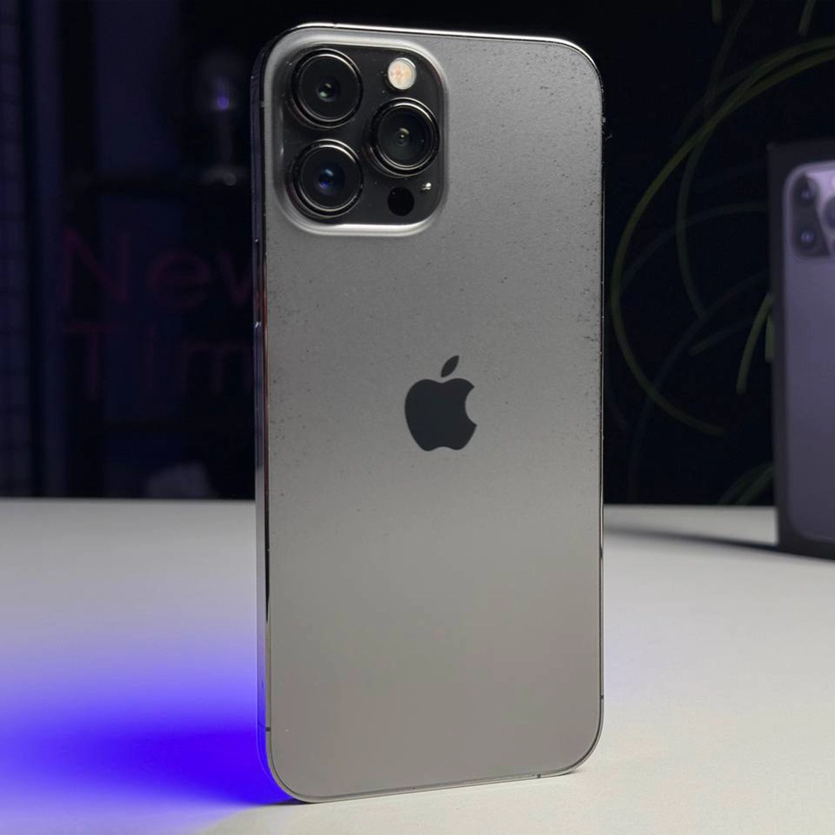 ВЖИВАНИЙ Б/У Apple iPhone 13 Pro Max 128GB Graphite (MLKL3, MLL63) - Состояние: хорошее | Аккумулятор: 100% | Комплектация: полный | Гарантия: 3 мес.