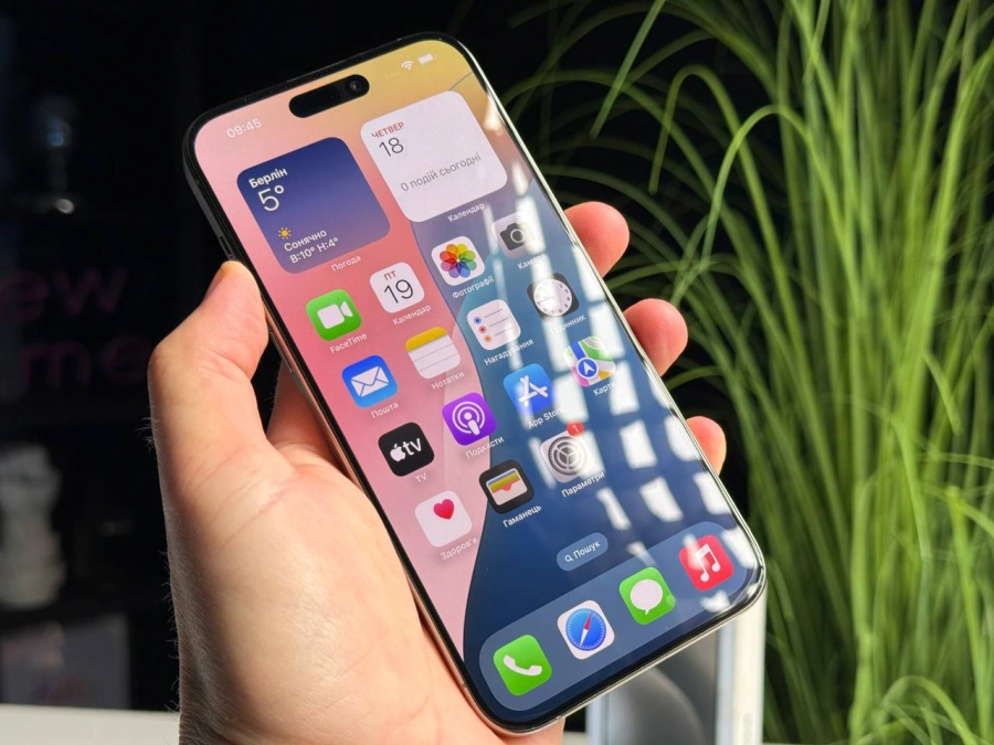 ВЖИВАНИЙ Б/У Apple iPhone 15 Pro Max 512GB Natural Titanium (MU7E3) - Состояние: хорошее | Аккумулятор: 91% | Комплектация: полный | Гарантия: 3 мес.