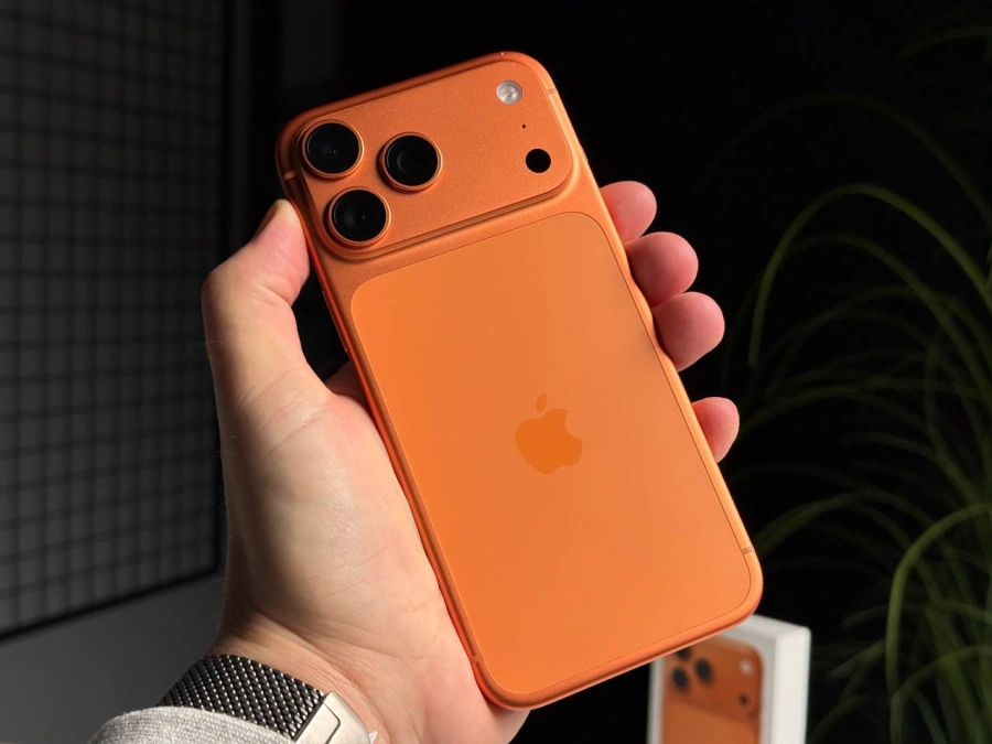 ВЖИВАНИЙ Б/У Apple iPhone 17 Pro Max 512GB Cosmic Orange (MFYT4) - Состояние: идеальное | Аккумулятор: 100% | Комплектация: полный | Гарантия: 12 мес.