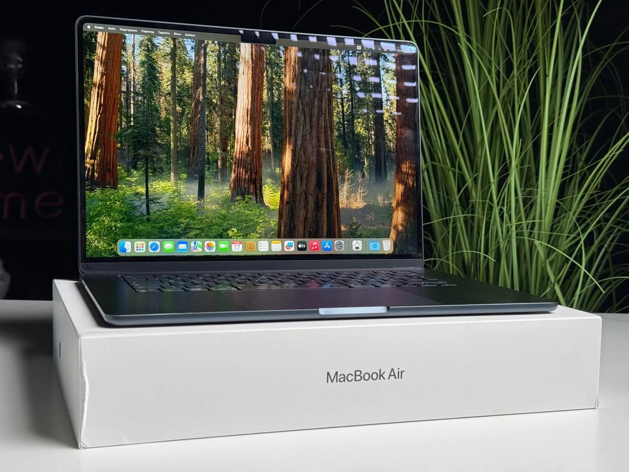 ВЖИВАНИЙ Б/У MacBook Air 15" M2/16GB/512GB Midnight 2023 (Z18T000PP) - Состояние: удовлетворительное | Аккумулятор: 86% | Комплектация: полный | Гарантия: 3 мес.