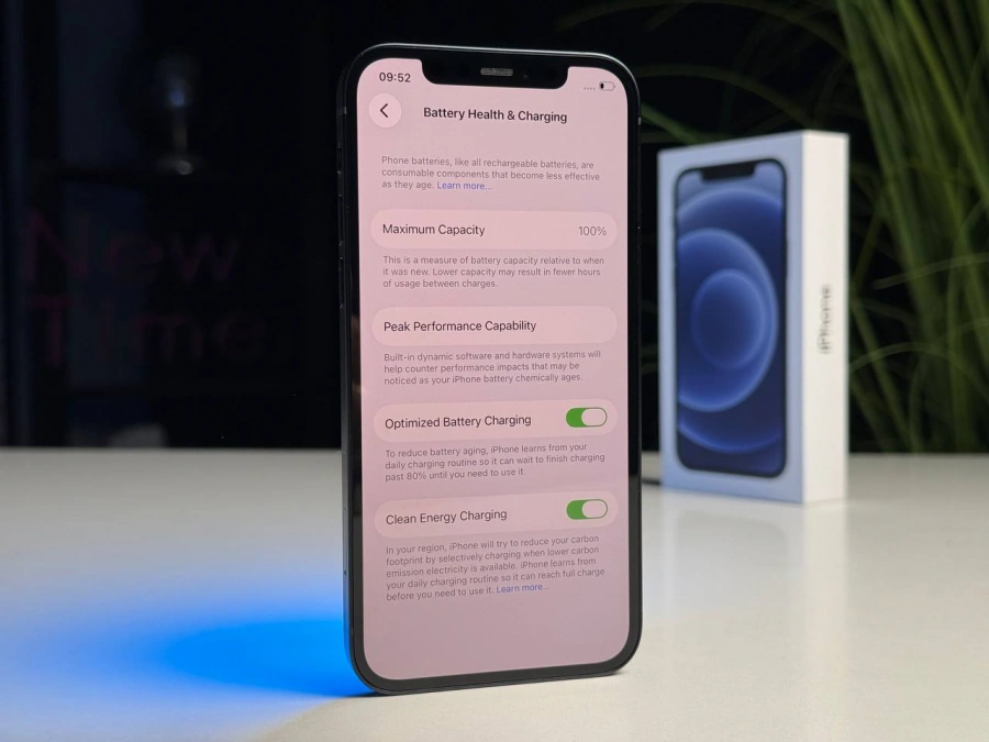 ВЖИВАНИЙ Б/У Apple iPhone 12 128GB Black (MGHC3, MGJA3) - Состояние: хороший | Аккумулятор: 100% | Комплектация: полный | Гарантія: 3 мес.