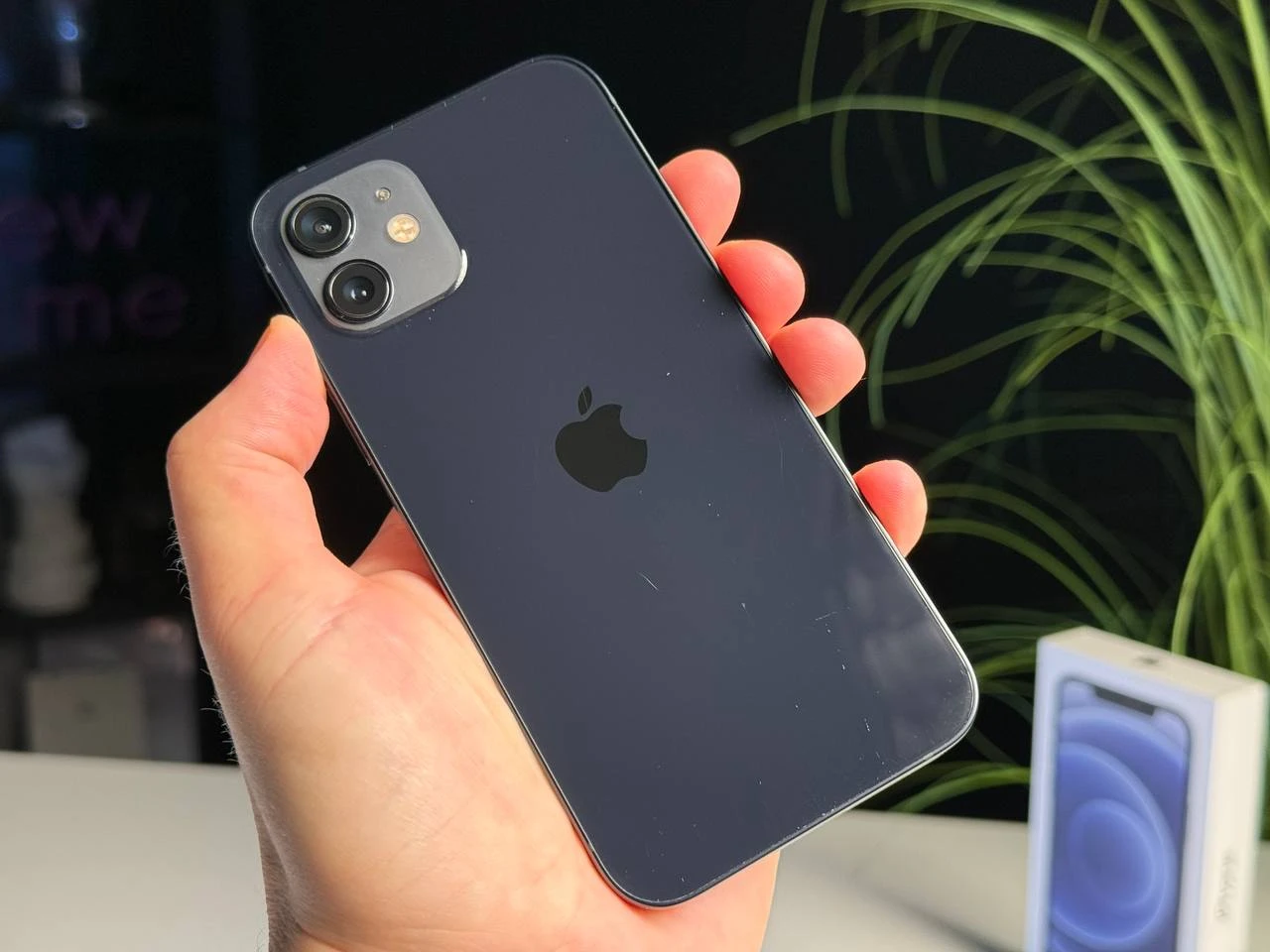 ВЖИВАНИЙ Б/У Apple iPhone 12 128GB Black (MGHC3, MGJA3) - Состояние: хороший | Аккумулятор: 100% | Комплектация: полный | Гарантія: 3 мес.