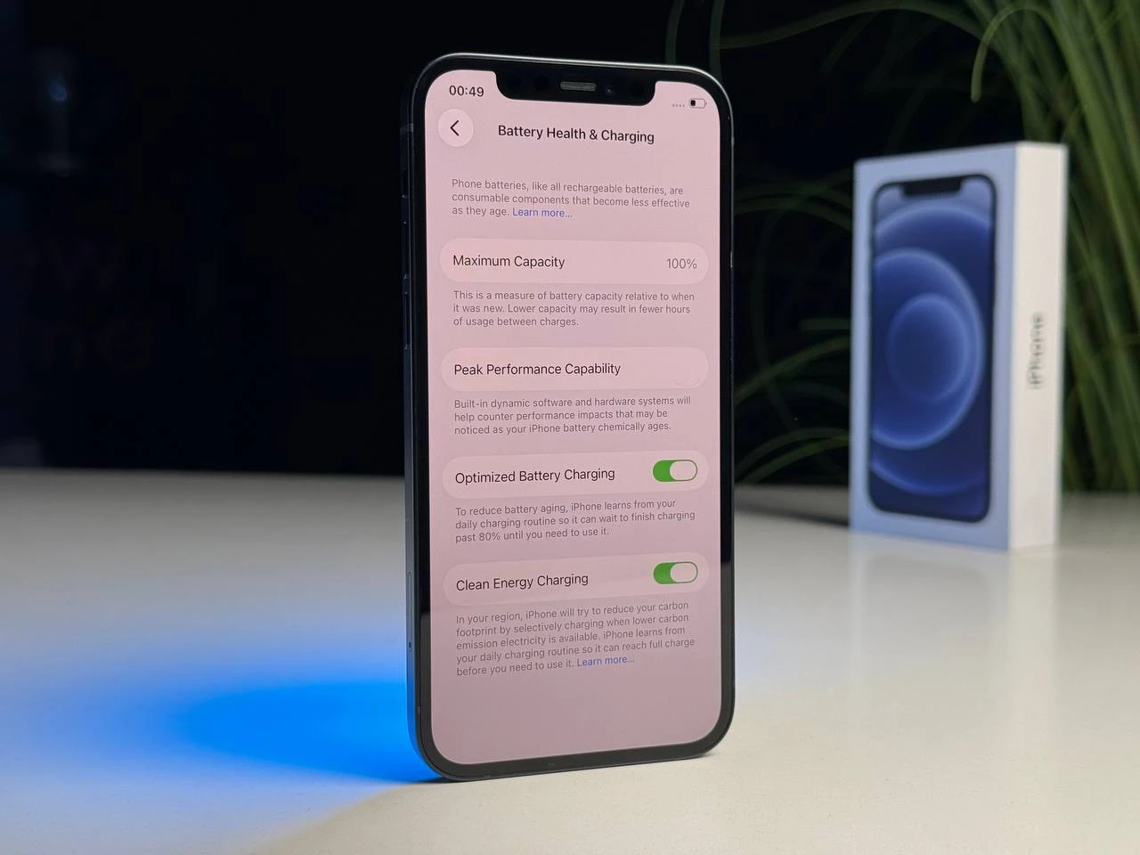 ВЖИВАНИЙ Б/У Apple iPhone 12 128GB Black (MGHC3, MGJA3) - Состояние: хороший | Аккумулятор: 100% | Комплектация: полный | Гарантія: 3 мес.
