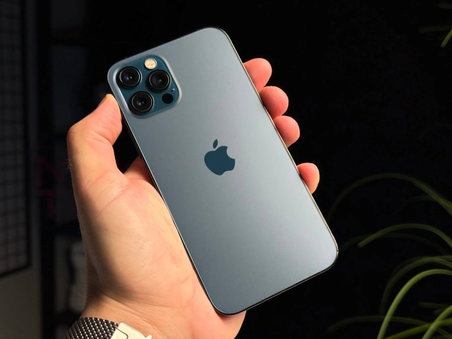 ВЖИВАНИЙ Б/У Apple iPhone 12 Pro 256GB Pacific Blue (MGLW3, MGMT3) - Состояние: хороший | Аккумулятор: 100% | Комплектация: iPhone, кабель | Гарантія: 3 мес.