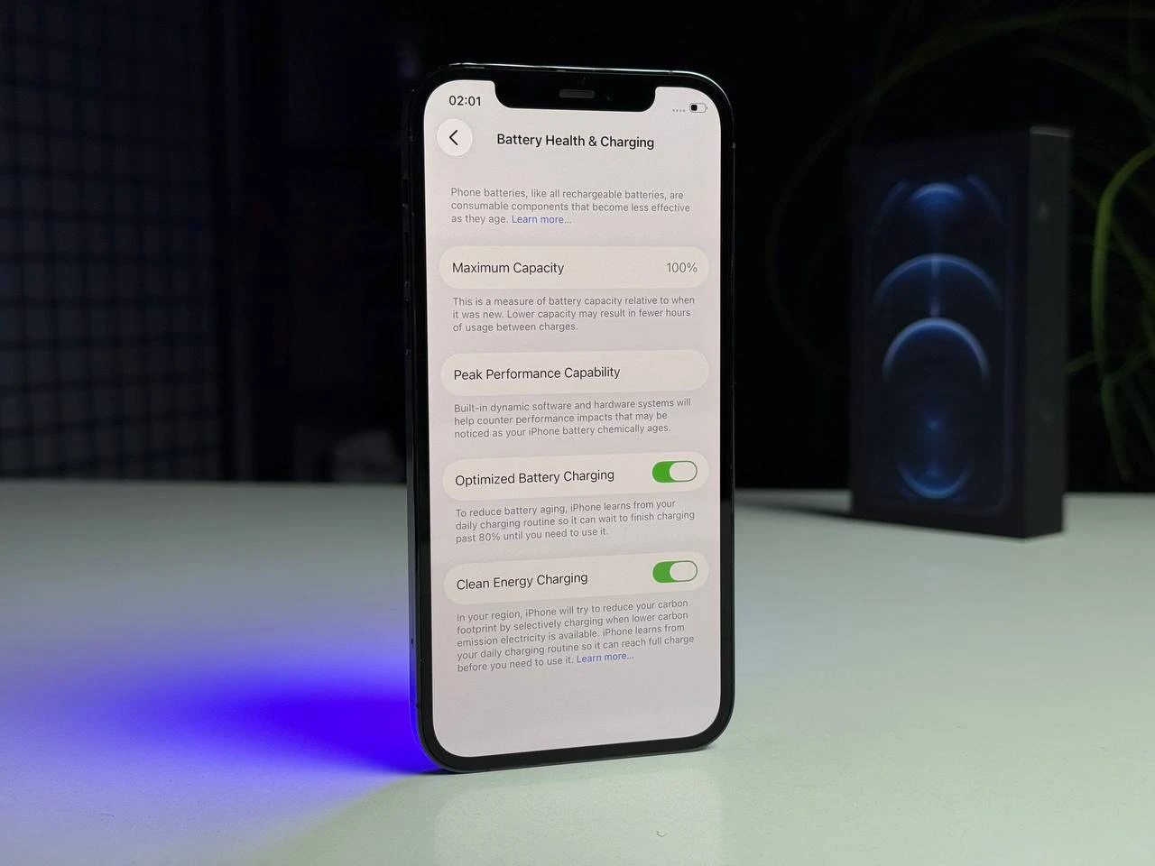 ВЖИВАНИЙ Б/У Apple iPhone 12 Pro 256GB Pacific Blue (MGLW3, MGMT3) - Состояние: хороший | Аккумулятор: 100% | Комплектация: полный | Гарантія: 3 мес.